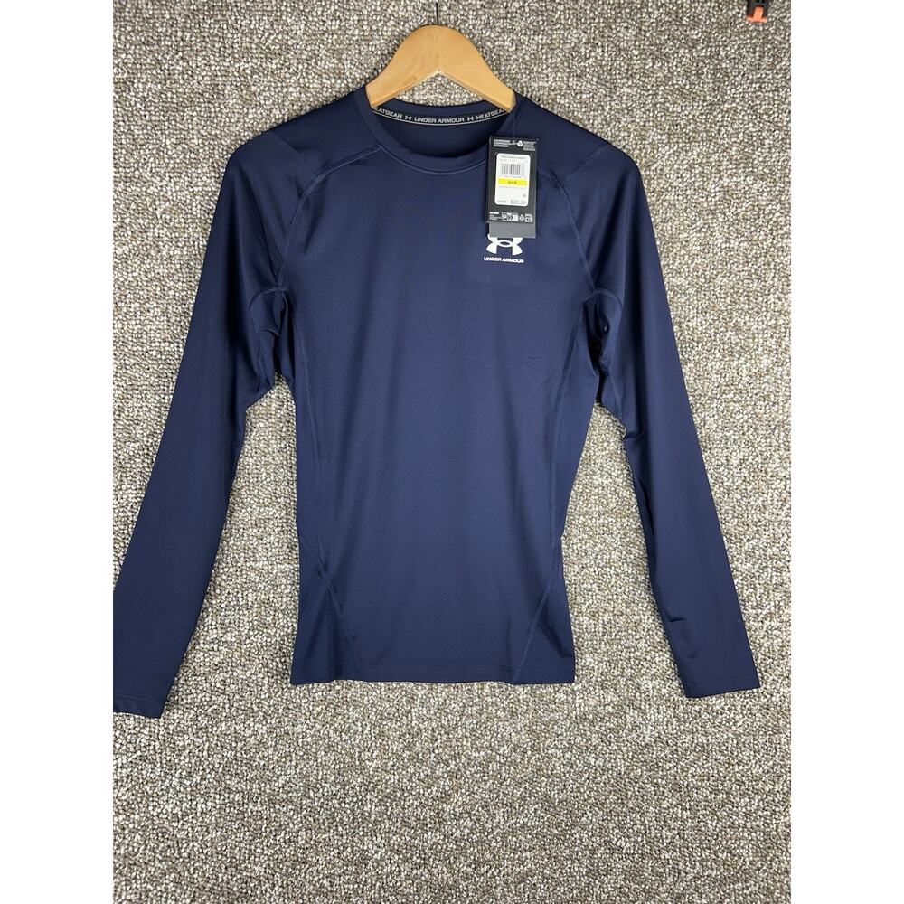 Under Armour 1361524 Men's UA HeatGear Armour Compression Shirt Long Sleeve Sz M